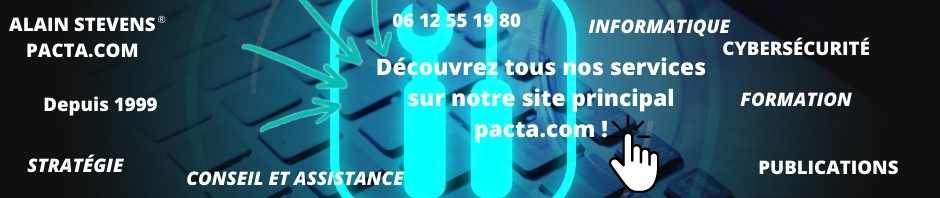 Assistance en informatique, dépannage, cybersécurité